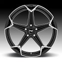 Niche Arrow M259 Brushed Gloss Black Custom Wheels 4